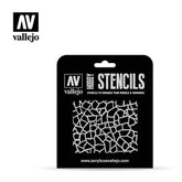 Vallejo Stencils – Giraffe Camo WWII